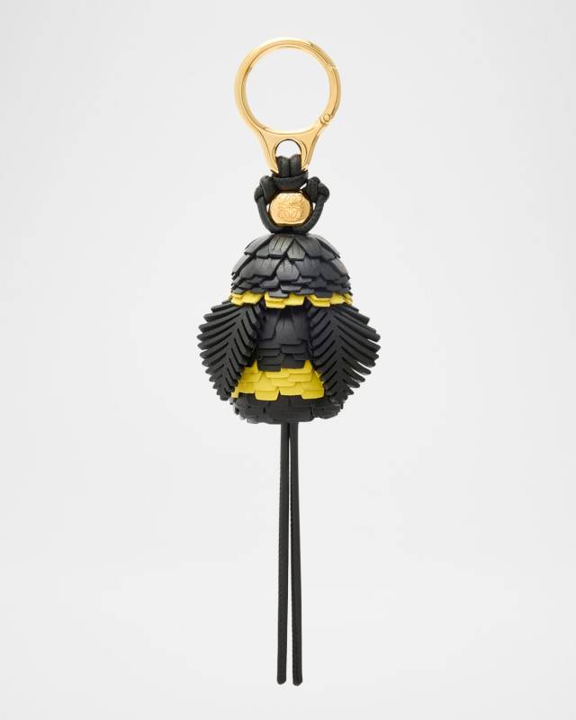 x Paula's Ibiza Bee Charm in Leather